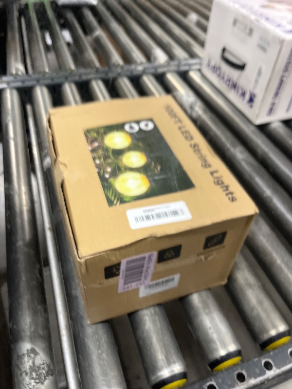 Photo 1 of ZJOJO 100FT Outdoor String Lights, G40 Globe Outdoor Lights with 30 Shatterproof LED Bulbs (3 Spare), 2700K Hanging IP65 Waterproof Patio Light String Lights for Outside Backyard Porch Party