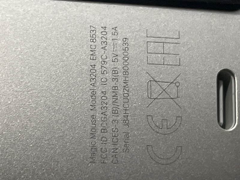 Photo 1 of Apple Magic Mouse - White Multi-Touch Surface ???????