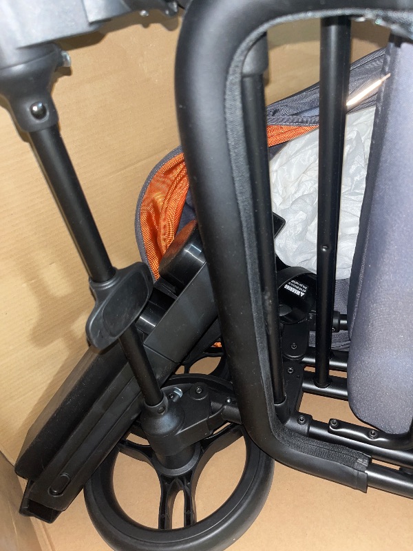 Photo 1 of Jeep Sport All-Terrain Stroller Wagon by Delta Children - Includes Canopy, Parent Organizer, Adjustable Handlebar, Snack Tray & Cup Holders, Grey/Bonfire
