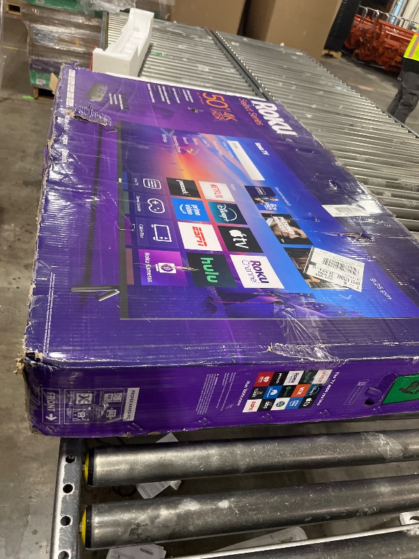 Photo 1 of Roku Smart TV 2025 – 50-Inch Select Series, 4K HDR TV – RokuTV with Enhanced Voice Remote – Flat Screen LED Television with Wi-Fi for Streaming Live Local News, Sports, Family Entertainment