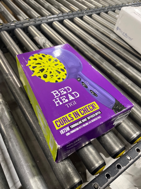 Photo 1 of Bed Head Curls-in-Check 1875W Hair Diffuser Dryer | Great for Curly Hair, Reduce Frizz & Static | Diffuser Hair Dryer Enhances Natural Curl, Waves & Texture