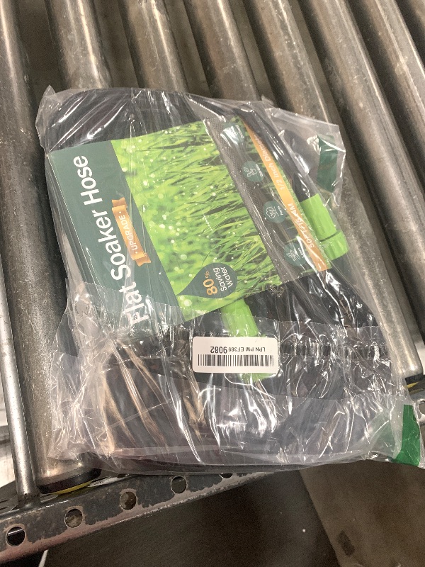 Photo 1 of Soaker Hose 50ft for Garden Beds, Drip Irrigation Hose Saves 80% Water, Leak Proof Sprinkler Hose For Garden, Lawn, Flower Bed, Vegetable Field (50FT)