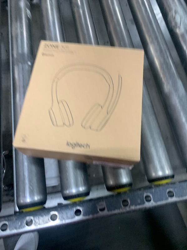 Photo 1 of Logitech Zone 301 Wireless Bluetooth Headset with Noise-Canceling Microphone, Compatible with Windows, Mac, Chrome, Linux, iOS, iPadOS, Android – Graphite