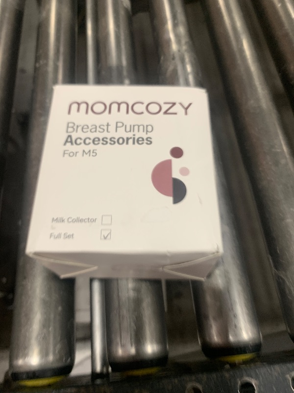 Photo 1 of Momcozy Full Set Collector Cup Only Compatible with Momcozy M5 NOT for Others. Original M5 Breast Pump Replacement Accessories (160ml, with Double-Sealed Flange 24mm)