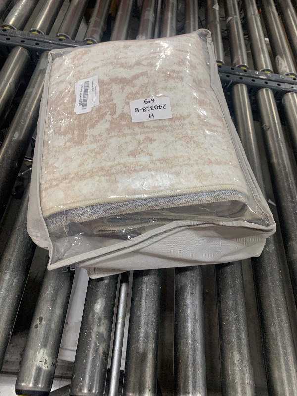 Photo 1 of Area Rug 6x9 Vintage Rug: Washable Indoor Medallion Rugs Low Pile Distressed Floor Carpet Retro Accent Rug for Living Room Bedroom Kitchen Dining Table Home Office(Beige, 6'x9')