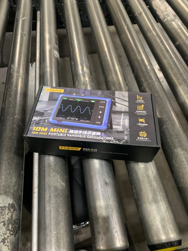 Photo 1 of FNIRSI DSO-510 Handheld Oscilloscope/DDS Signal Generator 2 in 1, Digital Portable Automotive Oscilloscope 2.8 inch TFT, 10MHz Bandwidth, 48MS/s Sampling Rate, Trigger Function Auto/Nomal/Single