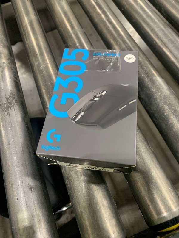 Photo 1 of Logitech G305 LIGHTSPEED Wireless Gaming Mouse, Hero 12K Sensor, 12,000 DPI, Lightweight, 6 Programmable Buttons, 250h Battery Life, On-Board Memory, PC/Mac - Black