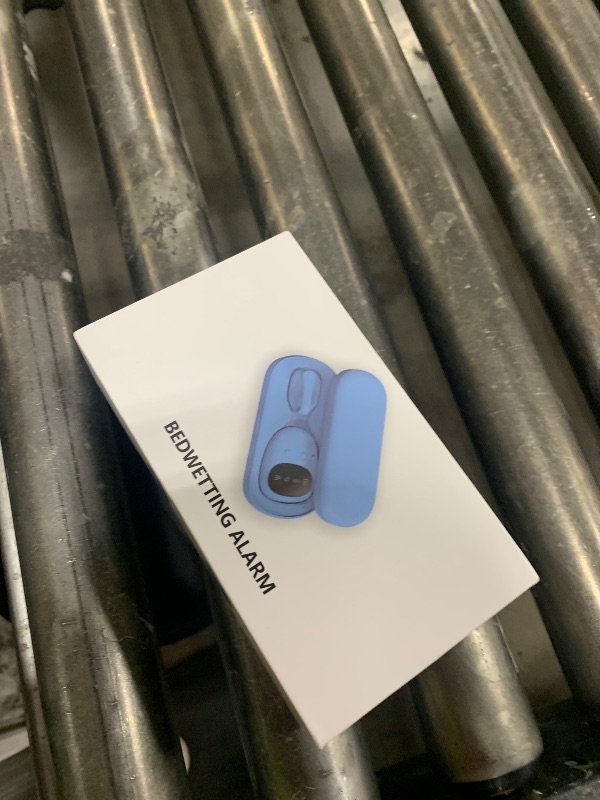 Photo 1 of TENQIU Wireless Bedwetting Alarm for Boys and Girls, USB Rechargeable, 3 Working Modes, Pee Alarm for Children,Blue