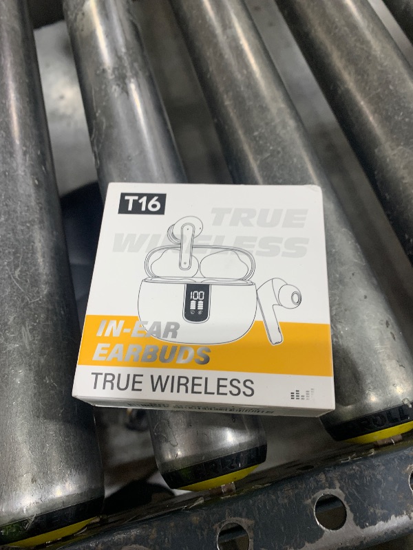 Photo 1 of Ear Buds Wireless Earbuds - Bluetooth 5.3 Headphones (48H Playback) Built in Mic with LED Display Charging Case, IP7 Waterproof Earphone for iPhone Andriod Phones Laptop Sports Workout