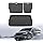 Photo 1 of for 2017-2025 Chrysler Pacifica/Voyager 7 or 8 Seater Floor Mats Trunk Cargo Liner and 3rd Backrest Mats TPE All Weather Protection Fit Chrysler Pacifica/Voyager Accessories (Non Hybrid) (Full Set)
