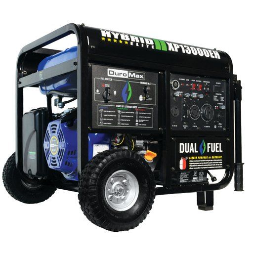 Photo 1 of DuroMax XP13000EH 13 000 Watt Portable Dual Fuel Gas Propane Generator