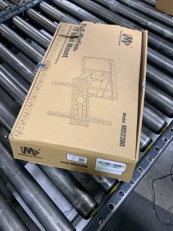 Photo 1 of Mounting Dream TV Wall Mount for 32-65 Inch Television,Mount with Swivel and Tilt, Full Motion Bracket with Articulating Dual Arms, Fits 16inch Studs, Max VESA 400X400 mm, 99lbs, MD2380
