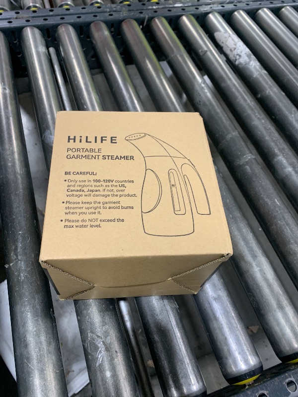 Photo 1 of HiLIFE Steamer for Clothes, Portable Handheld Design, 240ml Big Capacity, 700W, Strong Penetrating Steam, Removes Wrinkle, for Home, Office(ONLY FOR 120V)