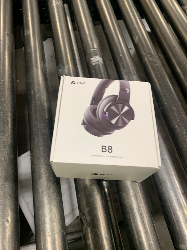 Photo 1 of Picun B8 Bluetooth Headphones, 120H Playtime Headphone Wireless Bluetooth with 3 EQ Modes, Low Latency, Hands-Free Calls, Over Ear Headphones for Travel Home Office Cellphone PC Black