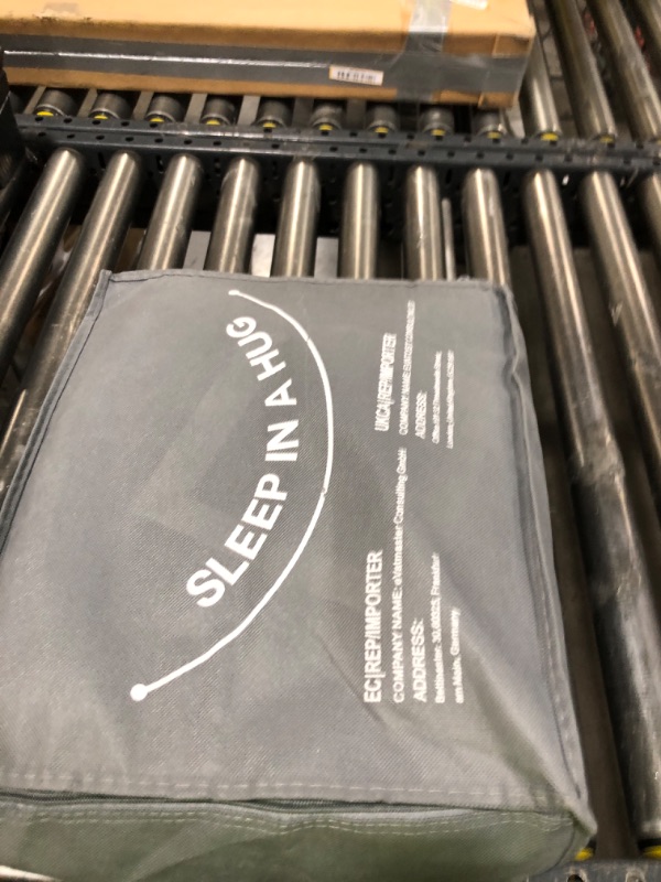 Photo 1 of Mr. Sandman Weighted Blanket for Adults, Heavy Blanket for Woman,Man Sleeping/Calm, Soft and Cozy Weighted Throw Blankets, Machine Washable, 60 x 80in, 15 lbs, Black
