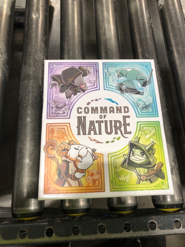 Photo 1 of Unstable Games - Command of Nature Base Game - from The Creators of Unstable Unicorns - A Competitive Strategic Deck-Building Card Game for Kids, Teens, Adults