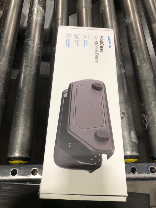 Photo 1 of JSAUX PC0104 ModCase Compatible with Steam Deck, Steam Deck Case Comprehensive Protection Include Detachable Front Shell, Body Protective Shell, Metal Bracket and Strap - Basic Set