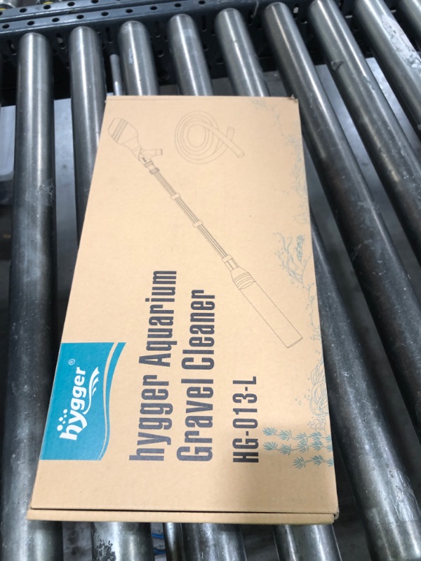Photo 1 of hygger Manual 256GPH Gravel Vacuum for Aquarium, Run in Seconds Aquarium Gravel Cleaner Low Water Level Water Changer Fish Tank Cleaner with Pinch or Grip Suction Ball Adjustable Length