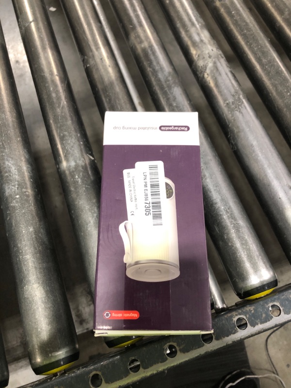 Photo 1 of Travel Electric Kettle, Portable Mini Kettle, USB Rechargeable Hot Water Boiler with Rotary Stirrer, 400ML 55°C, Travel Kettle for Coffee, Tea, Milk