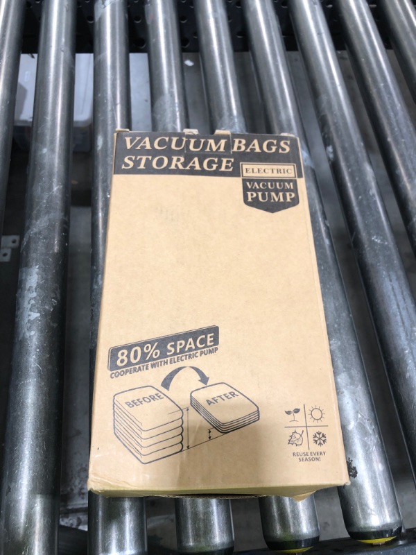 Photo 1 of Vacbird Vacuum Storage Bags for Travel with Rechargeable air Pump, 18 Pack Carry-on Size Compression Packing for Luggage and Suitcase, Space Saver Bags for Clothes and Clothing Travel
