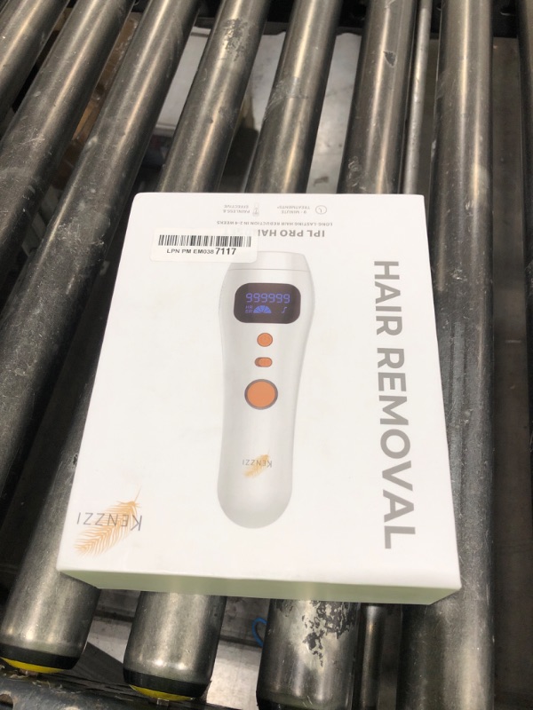 Photo 1 of Kenzzi IPL PRO Hair Removal Device - IPL Laser Hair Removal and Rejuvenating Technology - Pain-Free at Home Laser Hair Removal for Whole Body Treatment