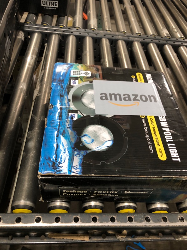 Photo 1 of Nicheless Pool Lights for Inground Pool, 1.5 Inch LED RGBW Pool & Spa Lights, AC12V 18W, 50 ft Cord, Remote Control, Powered by Bridgelux LED Chips, Replacement for Pentair, Hayward & Jandy (1 Light)