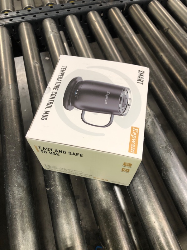 Photo 1 of Kepwam Self Heating Coffee Mug 2, 16oz Smart Heated Coffee Mug, 150 Min Battery Life - Hot up to 149? Temperature Control Coffee Mug Warmer, Gifts for Dad Mom (No APP)