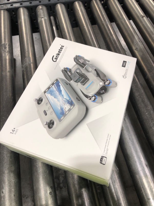 Photo 1 of Drone with Camera for Adults 4K, Upgraded 4.5inch LCD RC Screen, GPS 2-Axis Gimbal Quadcopter Brushless Motor, Auto Return, Follow Me, Waypoint Fly, Optical Flow, Visual Tracking,60 Mins Flight, Foldable 5G Transmission FPV Quadcopter for Beginners