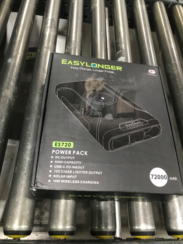 Photo 1 of EASYLONGER CPAP Battery Backup Power Supply ES720, 266.4Wh CPAP Battery for AirSense 11, AirSense 10, AirCurve 10, AirMini, Philips Dreamstation/ 2, Emergency CPAP Battery for Outdoor Camping