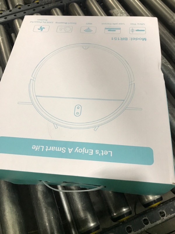 Photo 1 of Robot Vacuum and Mop Combo, 2 in 1 Mopping Robot Vacuum Cleaner with Schedule, Wi-Fi/Voice/App, Strong Suction, Easy of Use, Self-Charging Robotic Vacuum, Slim, Ideal for Hard Floor, Pet Hair, Carpet