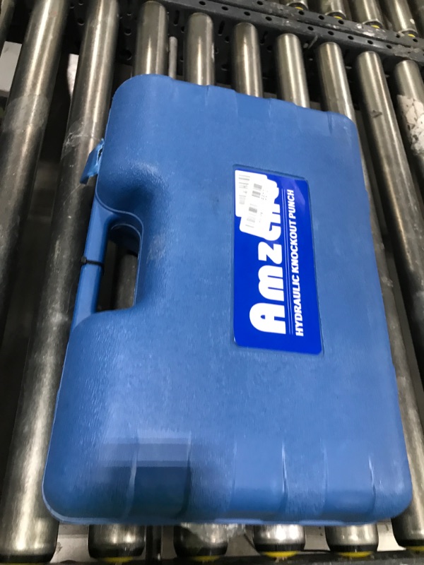 Photo 1 of AMZCNC Hydraulic Knockout Punch Electrical Conduit Hole Cutter Set KO Tool Kit 1/2 to 2 inch (8T(1/2"-2")), Alloy Steel