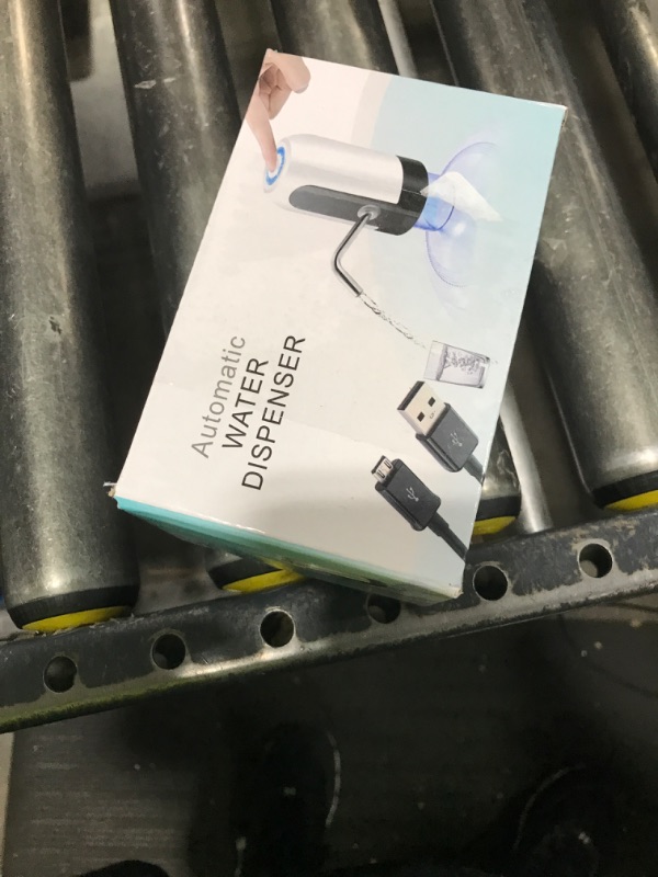 Photo 1 of 5 Gallon Electric Portable Water Dispenser, Universal USB Charging Water Bottle Pump, 5 Gallon Jug Water Dispenser with Silicone Cap - Black