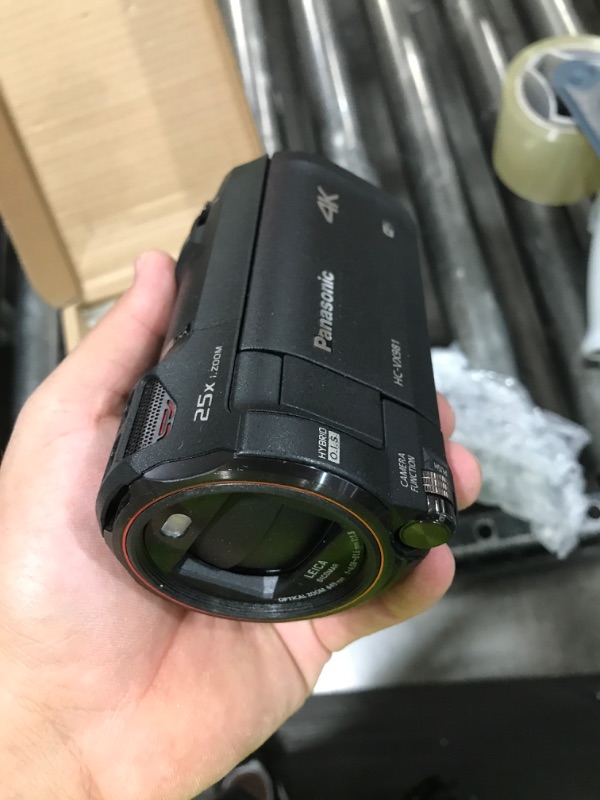 Photo 1 of Panasonic 4K Ultra HD Video Camera Camcorder HC-VX981K, 20X Optical Zoom, 1/2.3-Inch BSI Sensor, HDR Capture, Wi-Fi Smartphone Multi Scene Video Capture (Black)