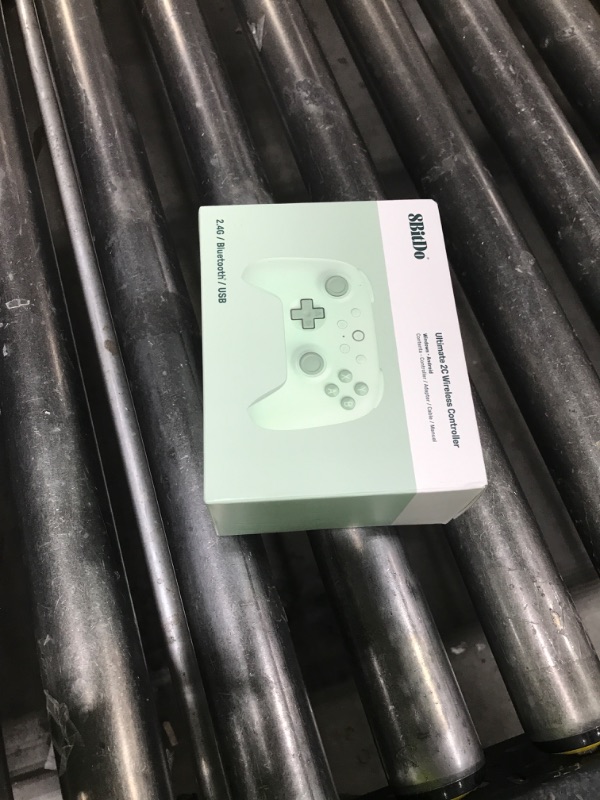Photo 1 of 8BitDo Ultimate 2C Wireless Controller for Windows PC and Android, with 1000 Hz Polling Rate, Hall Effect Joysticks and Triggers, and Remappable L4/R4 Bumpers (Green)