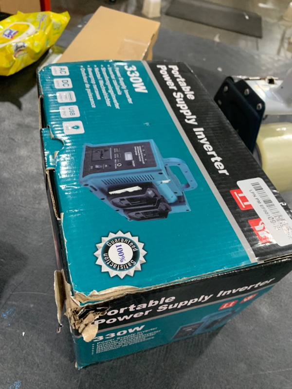 Photo 1 of Power Inverter Compatible 21v Battery,Can Quickly Charge 21v Lithium Battery On 4 Ports, Pure Sine Wave Inverter Also Compatible Makita Battery for Outdoor Camping(Not Charge Makita Battery)