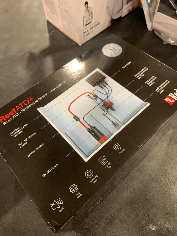 Photo 1 of Red Sea 3-in-1 ReefATO + ATO Auto Top Off System for Aquarium | Water On Floor Alarm | App Controled with Fish Tank Temperature Probe
