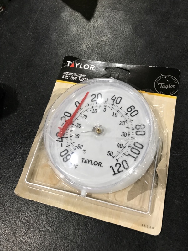 Photo 1 of Taylor Precision Products 5159 5-1/4-Inch Diameter Outdoor ThermometerLPNPMEF1515895
