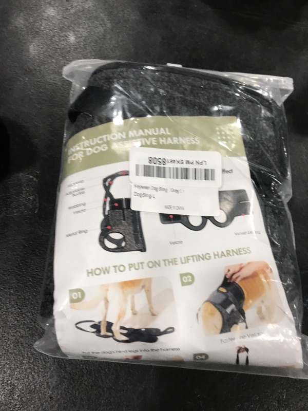 Photo 1 of HEYWEAN Dog Sling for Large Dogs Hind Leg Support Harness Ideal for Elderly Injured Arthritic Dogs Provides Rehabilitation Aid for Weak Back Legs Comfortable and Durable Design