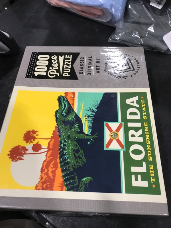Photo 1 of MyPuzzle Florida: The Sunshine State - Premium 1000 Piece Jigsaw Puzzle for Adults