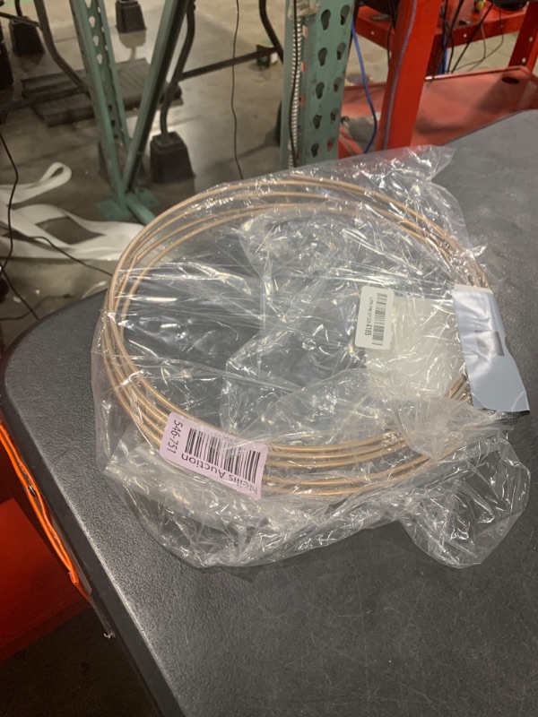 Photo 1 of The Stop Shop 15 Ft Roll of 3/16" (.028" Wall) Copper/Cupronickel Brake Line Tubing with fittings & union