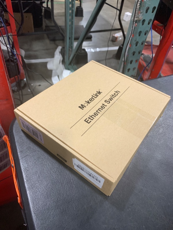 Photo 1 of MokerLink 8 Port 10Gbps SFP+ Switch, Support 1G/2.5G/10G SFP Module, 160Gbps Bandwidth, Fanless Unmanaged Plug and Play Ethernet Switch