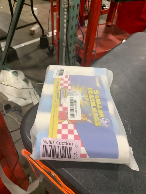 Photo 1 of T.FORING 5 Gallon Trash Bags Drawstring 1.1 Mil - 120 Count 18 Liter Small Garbage Bags for Bathroom, Strong Unscented White Plastic Wastebasket Bin Liners for Kitchen Office Toilet and Bedroom