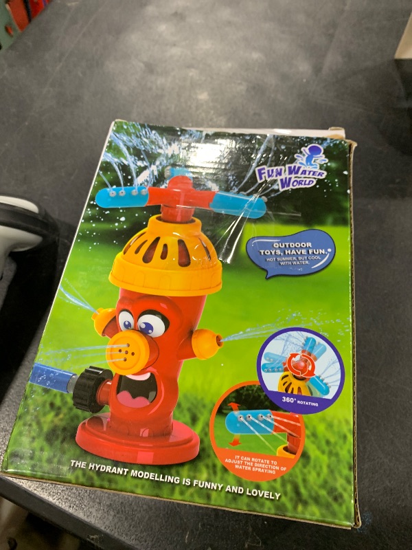 Photo 1 of Fire Hydrant Sprinkler for Kids,Kids Sprinkler,Water Sprinklers for Outside,Backyard Play Equipment