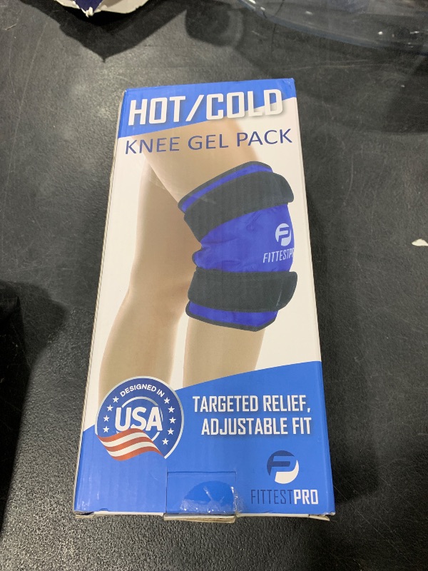 Photo 1 of Fittest Pro Knee Ice Pack Wrap for Pain Relief, Reusable Hot and Cold Therapy Wrap for Swelling, Recovery, and Therapy for Arthritis, Meniscus Tear and ACL