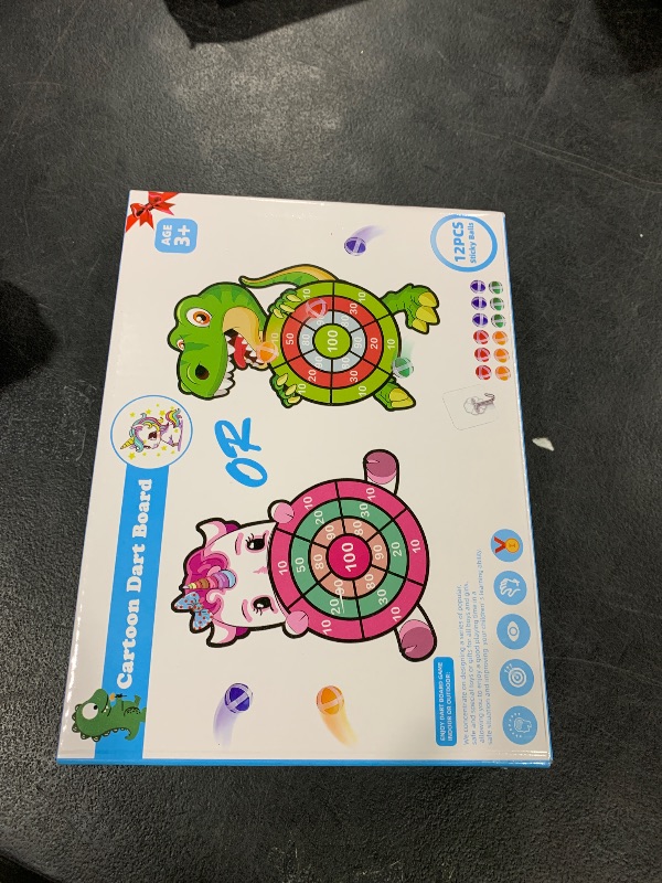 Photo 1 of Unicorn Toys for 3-12 Year Old Girls,25”Large Dart Board Kids Toys for 6-12 Year Old Girls Teens Party Outdoor Games,Christmas Birthday Gifts for Girls Age 3-12,Stocking Stuffer for Kids,Girls Gifts