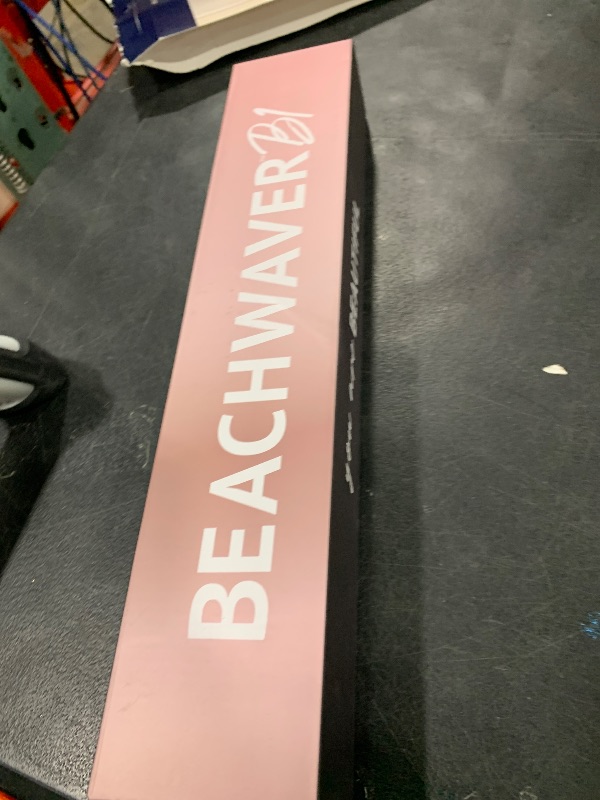 Photo 1 of Beachwaver B1 Rotating Curling Iron - Automatic 1 Inch Ceramic Curling Iron - Easy-to-Use Spinning Wand for Long-Lasting Waves - Auto-Shut Off, Travel-Friendly, Dual Voltage (BW160) in Midnight Rose
