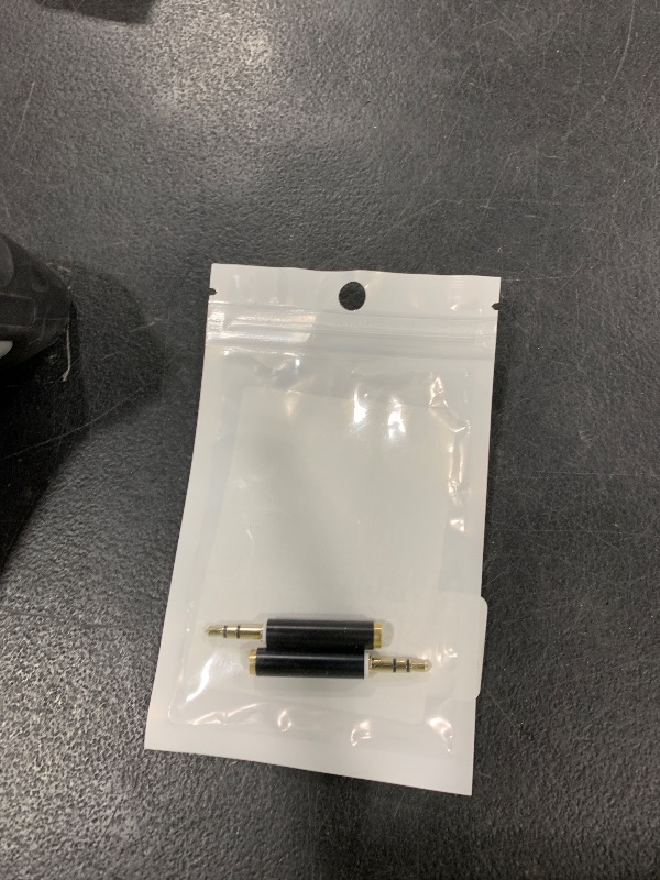 Photo 1 of VizGiz 2 Pack TRRS to TRS Adapter 3.5mm Plug Jack 1/8'' Connector Converter for Phone Earphone Headphone Earbuds Microphone 4 Pole to 3 Pole Computer Camera Recorder Sound Card Amplifier MIC Port