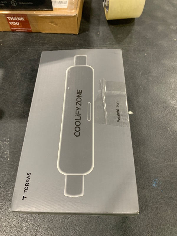 Photo 1 of TORRAS 2025 Top AI Portable Waist Fan COOLiFY Zone 3, Ultra-Light Wearable Belt Fan, 26ft/s Strongest Cold Wind for Full Body Cooling fan?No.1 Cooling Area & Cool Tech?Rechargeable for Outdoor/Jobsite