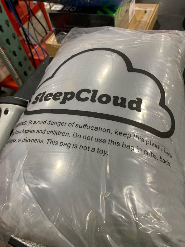 Photo 1 of SleepCloud Weighted Body Pillow 6.5lbs - Weighted Pillow for Deeper Sleep (41" x 10") - Cooling Body Pillows for Adults, Full Body Pillow for Sleeping, Side Sleeper Body Pillow with Cover