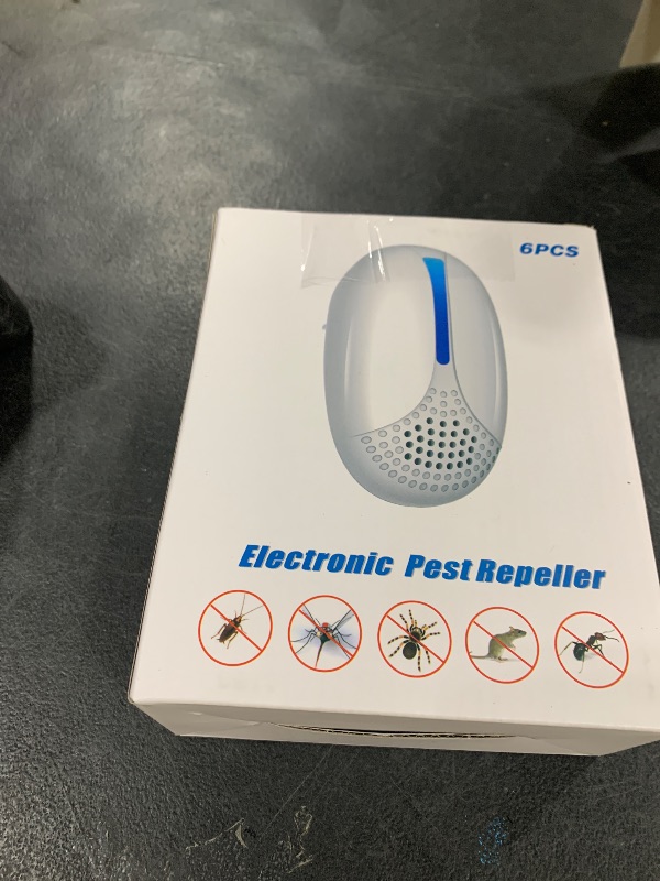 Photo 1 of 2025 Upgraded Version Ultrasonic Repeller Indoor, Mouse Repellent Plug in, Pest Control, Repellent Roach, Rodent, Mouse, Bugs, Spider, Ant for Home,Kitchen, Office, Warehouse, Hotel 6 Packs